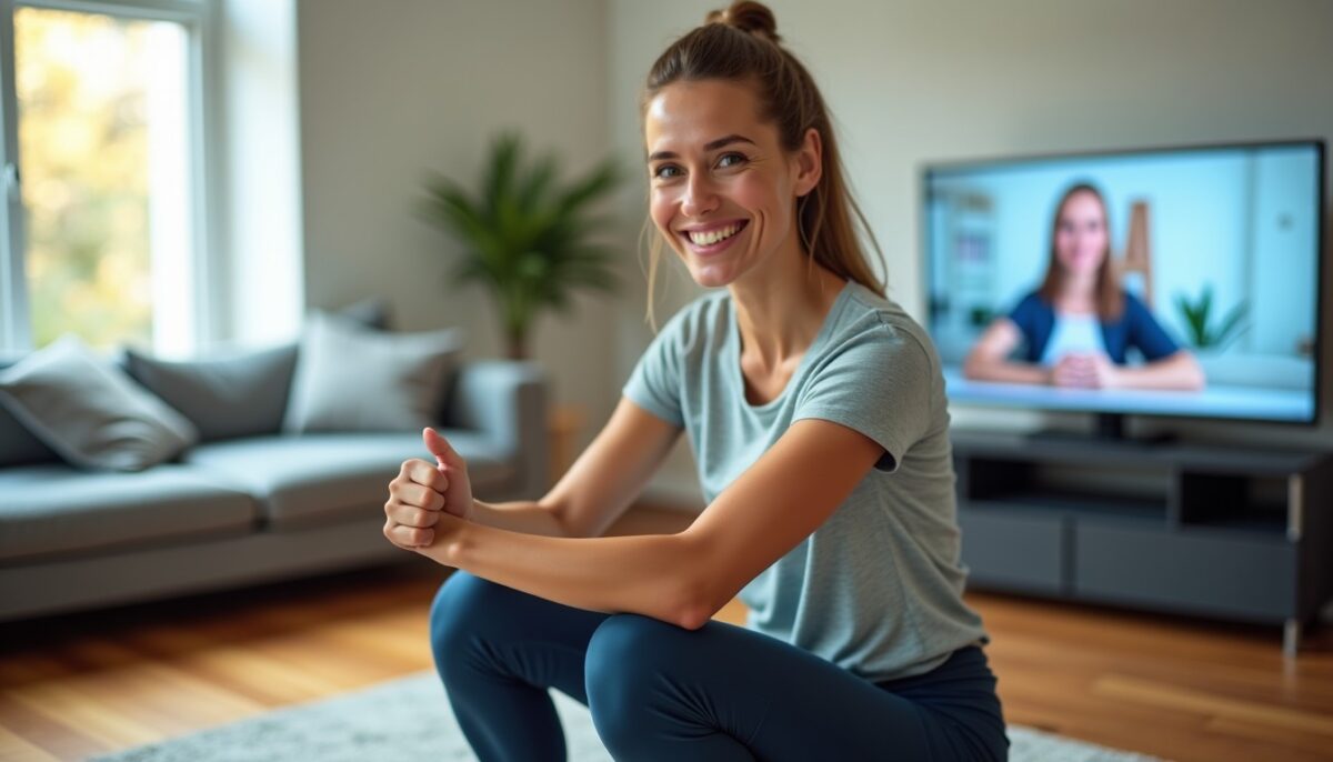 Comment rester actif : exercices simples à faire en regardant la télévision