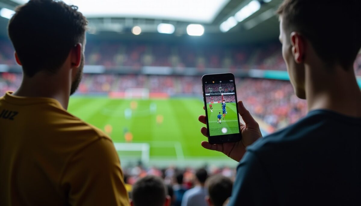 Comment suivre un match de football en direct sur votre smartphone ?