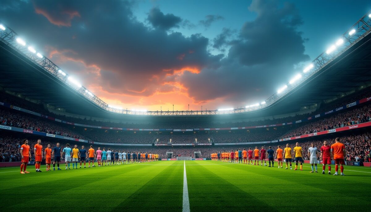Programme des rencontres de football prévues pour demain